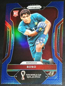 2022 Prizm World Cup Bono BLUE # 034/299 #238 Base Morocco RC - Imagen 1 de 2