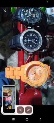 Ice Watches and Geneva Watches for Men and Women Quartz Watch - Image 1 of 3