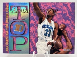 NBA Hoops Top 10 All Rookie Team 1995 #AR6 Alonzo Lutto Charlotte Hornets - Foto 1 di 2