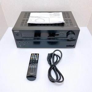 Onkyo TX-NR636 7.2ch AV-Receiver 4K WLAN Bluetooth Dolby Atmos Kostenloser Versand - Bild 1 von 10