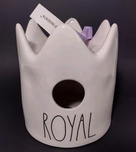 Rae Dunn Crown Royal Birdhouse NUEVO con etiquetas - Imagen 1 de 6