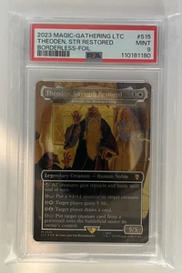 MTG Theoden Strength Restored Foil LTC #515 Graded PSA 9 Herr der Ringe LOTR - Bild 1 von 2