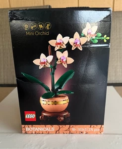 MINI ORCHID LEGO BOTANICALS BOX - BUILD - DECOR FOR OFFICE OR HOME (10343) - Picture 1 of 5