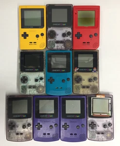 10 DEFEKTE Teile REPARATUR Nintendo GAME BOY Color POCKET gbc gbp KONSOLEN Gameboy - Bild 1 von 5