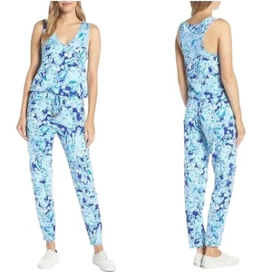 Mono Lilly Pulitzer Paulina Koalafications Azul Púrpura Talla Pequeña - Imagen 1 de 6