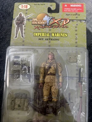 Ultimate Soldier XD Imperial Marines Sgt. Akamatsu 1:18 21st Century Toys - Image 1 of 3