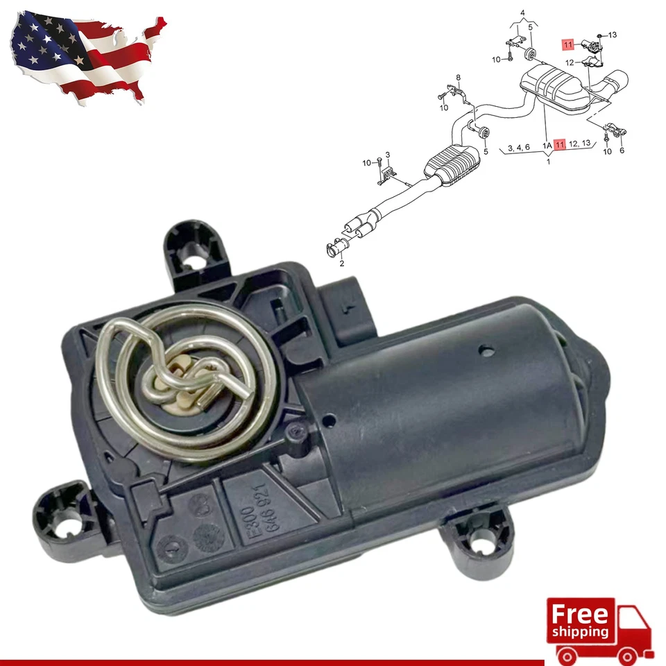 For Audi A3 2017-2020 Quattro 2015-2020 New Exhaust Control Valve 4H0133246J Foto 1 de 4