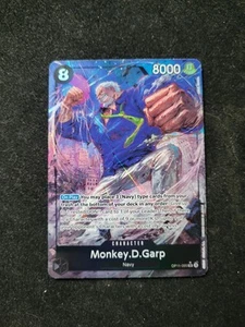 Monkey.D.Garp Arte Alternativa OP11-095 INGLESE NM Pezzo Unico TCG Pugno di Divino - Foto 1 di 10