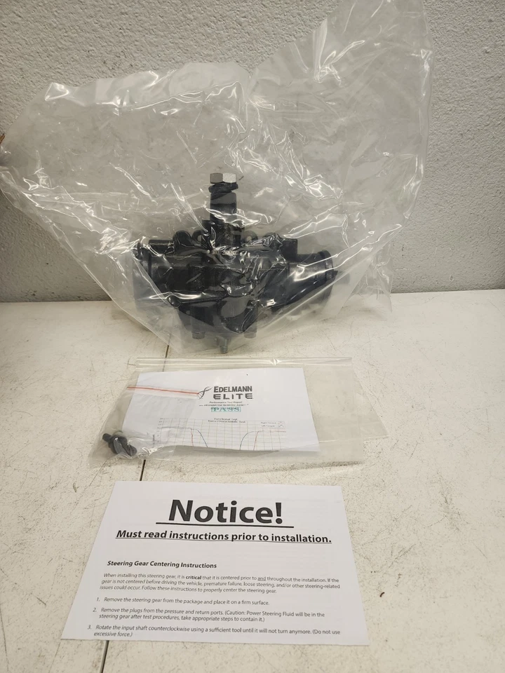 Рулевой механизм новый Power Edelmann 3001 - Изображение 1 из 4