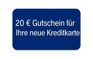 Check24 20€ Bonus Kreditkarte Cashback Gutschrift Gutschein - Bild 1 von 1