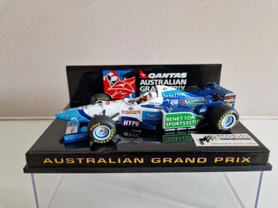 Minichamps 1/43 Benetton B196 J. Alesi - Qantas Australian Gp 1997 - 433960003 - Immagine 1 di 4