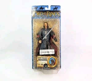 Toy Biz Lord Of The Rings Superposable Aragorn With Electronic Base Figure NEW! - Picture 1 of 12