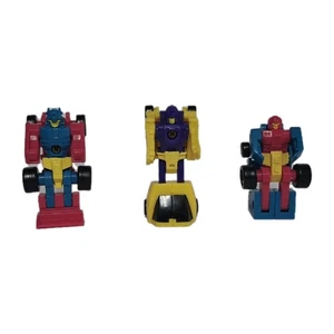 3x Vintage G1 Transformers Decepticon Micromasters - Race Track Patrol Bulk Lot - Picture 1 of 18