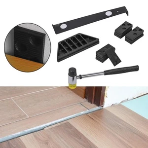 LAMINATE WOOD FLOORING INSTALLATION KIT HAMMER PULL BAR TAPPING BLOCKS TOOLS - Picture 1 of 7