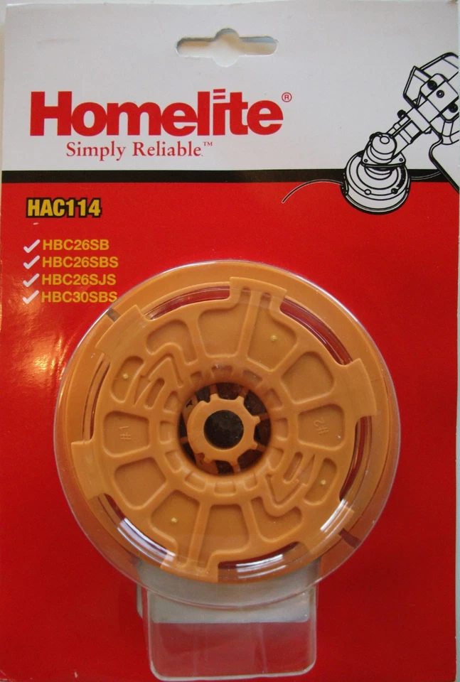 Homelite Spool HAC114 RBC26SB, HBC26SB HBC26SBS HBC26SJS HBC30SBS, HAC 114 - Image 1 of 1