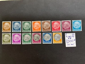 Set francobolli Deutsche Reich 1933 Mi482-95 come nuovi MNH ** ex rivenditore stock #S206 - Foto 1 di 20