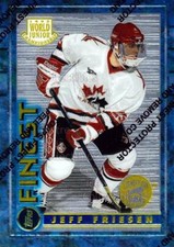1994-95 Finest Super Team Winner Redeemed #159 Jeff Friesen
