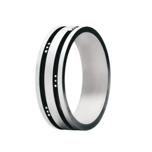 Georg Jensen. Sterling Silver 'Groove' Ring #60D - Henry Pilstrup. - Picture 1 of 1