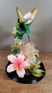 Farbwechselnde Kolibris füttern aus Hibiskusblüten Montefiori Sammlung - Bild 1 von 14