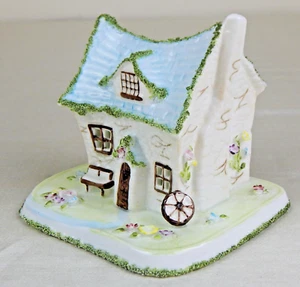 THE CROOKED COTTAGE by Coalport Bone China Made in England - Picture 1 of 6