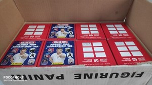 smash hits 99 panini sticker box  contain 80 packs 