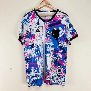 Dragon Ball Z Anime Special Edition Japan Soccer Football Jersey Adidas XL Pink - Bild 1 von 22
