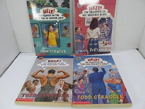 Help I'm Trapped 4 Book Lot Todd Strasser - Foto 1 di 6