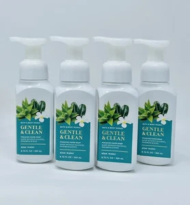x4 Bath and Body Works ALOE WATER sapone mani schiumogeno delicato e pulito lavaggio 8,75 once - Foto 1 di 1