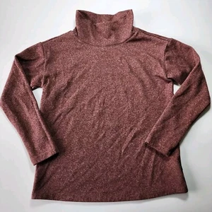 WIND RIVER Sweater Womens Small Burgandy Knit Recycled Polyester Eco Friendly - Picture 1 of 13