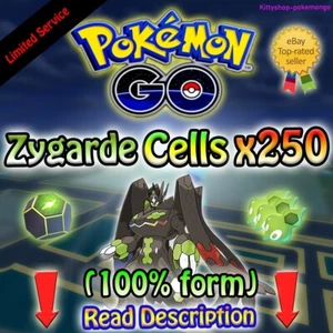 Pokémon Go! - Zygarde Cells x250 (100% form) 100% Safe - Limited Offer✅ - Picture 1 of 1