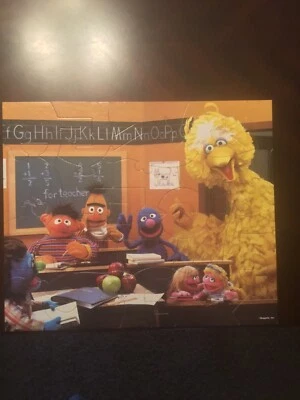 Vintage 1985 Milton Bradley Sesame Street & Muppets 24 Piece Puzzle - Image 1 of 4