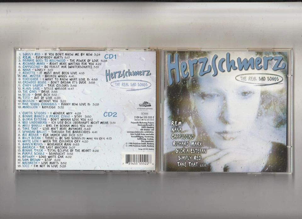 Herzschmerz 1 - The Real Sad Songs  - 2-CDs | - Bild 1 von 1
