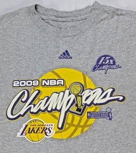 Adidas Los Angeles Lakers 2009 Championship Large Kobe Bryant Vintage NBA - Bild 1 von 6