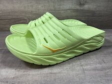 Hoka One One Recovery Slide Sandals Light Green Mens Size 12