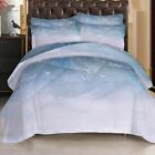 White fly Seagull 3D Printing Duvet Quilt Doona Covers Pillow Case Bedding Sets