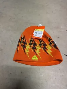 Vintage Nike Acg Beanie Mens Size Small Medium Orange Brand New with Tags - Picture 1 of 5