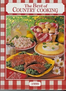 THE BEST OF COUNTRY COOKING 1999 COOKBOOK HARDCOVER - Imagen 1 de 1
