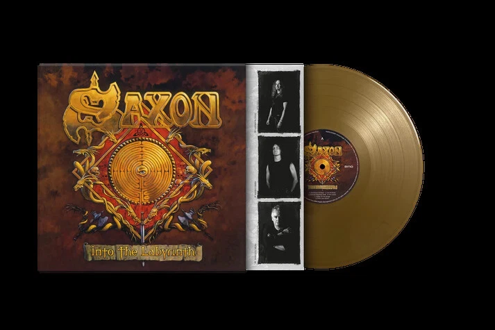 SAXON - Into The Labyrinth 2024 Dutch 180 Gram Gold Vinyl LP New - Image 1 of 1