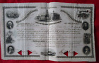 1860 - ÉPOQUE DE LA GUERRE CIVILE - OBLIGATION DE PRÊT ORIGINALE DE LA VILLE DE PHILADELPHIE - Graphiques !