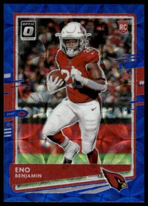 2020 Donruss Optic #101 Eno Benjamin Blue Scope Arizona Cardinals - Picture 1 of 2