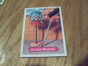 1987 TOPPS GARBAGE PAIL KIDS GLASS ISAAC TRADING CARD.... - Picture 1 of 1