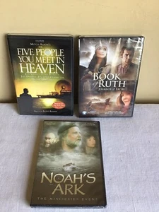 New Sealed Mixed Lot Of 3 Religious Family Drama Historical DVD Movie Bundle Set - Bild 1 von 7