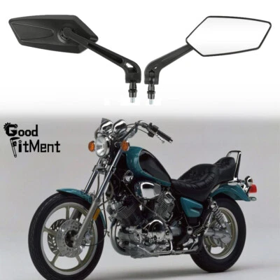 2X Espejos retrovisores laterales para motocicleta Triumph Thruxton 865 Bonneville 790 Foto 1 de 4