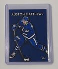 Auston Matthews Limited Edition Artist Signed Toronto Maple Leafs Card 2/10