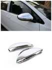 For VW Golf 7 Mk7 / Golf 7.5 ABS Chrome Side Mirror Cover Trim 2pcs 2014-2019