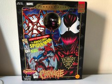 Marvel Famous Covers CARNAGE 8" Figure 2001 ToyBiz Previews Exclusive Spider-Man