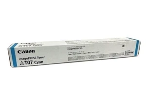 Genuine Canon 3642C001AA (T07) Cyan Toner Cartridge Factory Sealed Perfect Box - Afbeelding 1 van 15