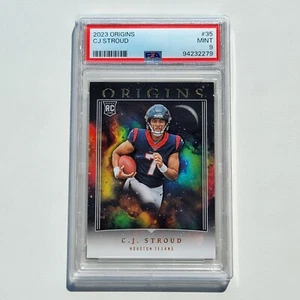 2023 CJ Stroud Origins #35 PSA 9 MINT RC Rookie - Bild 1 von 2