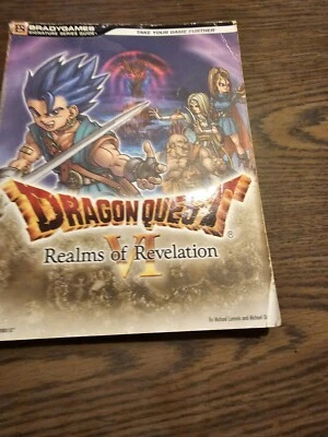 Dragon quest VI realm of revelation Signature, Series Guide Brady Games Preowned - Image 1 of 3