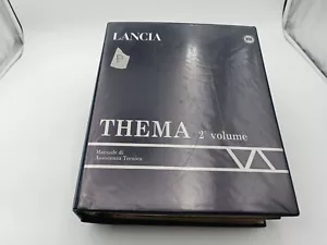 Manuale officina Lancia Thema 2^ serie gamma 88 vol. 2 con appendice carrozzeria - Foto 1 di 24